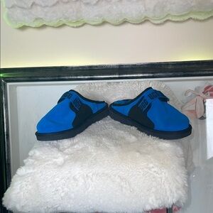 UGG Blue and Black Slip-On Shoes